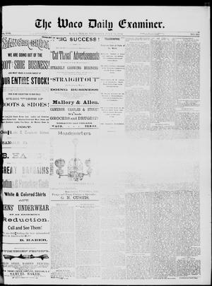 The Waco Daily Examiner. (Waco, Tex.), Vol. 17, No. 241, Ed. 1, Thursday, July 31, 1884