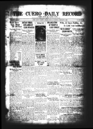 The Cuero Daily Record (Cuero, Tex.), Vol. 62, No. 30, Ed. 1 Thursday, February 5, 1925