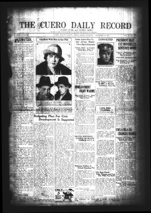 The Cuero Daily Record (Cuero, Tex.), Vol. 63, No. 145, Ed. 1 Friday, December 18, 1925