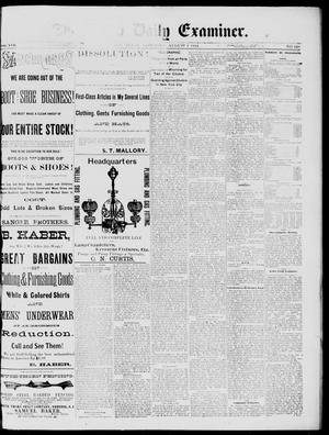 The Waco Daily Examiner. (Waco, Tex.), Vol. 17, No. 249, Ed. 1, Saturday, August 9, 1884