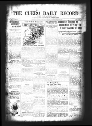 The Cuero Daily Record (Cuero, Tex.), Vol. 58, No. 73, Ed. 1 Tuesday, March 27, 1923