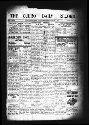 The Cuero Daily Record (Cuero, Tex.), Vol. 40, No. 32, Ed. 1 Sunday, February 8, 1914