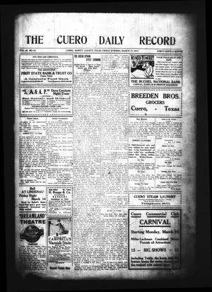 The Cuero Daily Record (Cuero, Tex.), Vol. 40, No. 61, Ed. 1 Friday, March 13, 1914