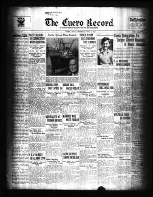 The Cuero Record. (Cuero, Tex.), Vol. 41, No. 79, Ed. 1 Thursday, April 4, 1935