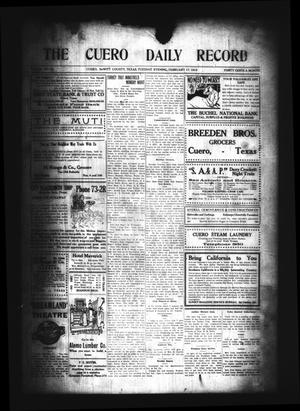 The Cuero Daily Record (Cuero, Tex.), Vol. 40, No. 40, Ed. 1 Tuesday, February 17, 1914