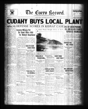 The Cuero Record. (Cuero, Tex.), Vol. 41, No. 24, Ed. 1 Wednesday, January 30, 1935