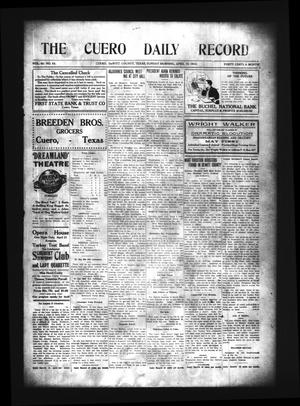 The Cuero Daily Record (Cuero, Tex.), Vol. 40, No. 92, Ed. 1 Sunday, April 19, 1914