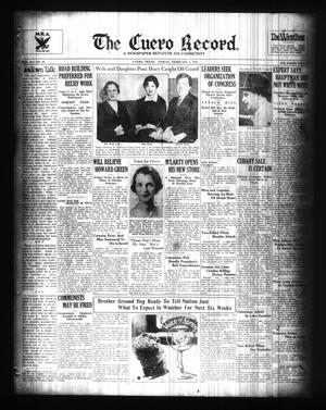 The Cuero Record. (Cuero, Tex.), Vol. 41, No. 26, Ed. 1 Friday, February 1, 1935