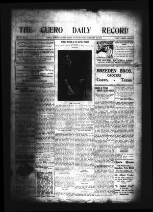 The Cuero Daily Record (Cuero, Tex.), Vol. 40, No. 43, Ed. 1 Friday, February 20, 1914