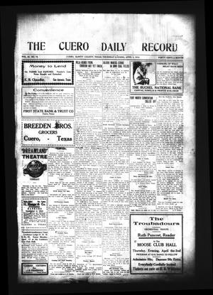 The Cuero Daily Record (Cuero, Tex.), Vol. 40, No. 78, Ed. 1 Thursday, April 2, 1914