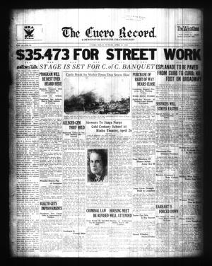 The Cuero Record. (Cuero, Tex.), Vol. 41, No. 93, Ed. 1 Sunday, April 21, 1935