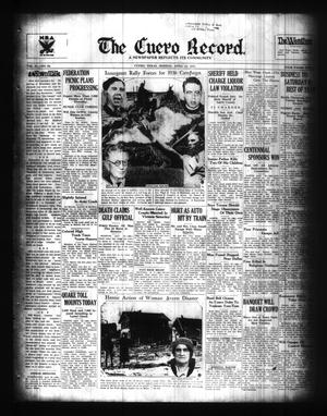 The Cuero Record. (Cuero, Tex.), Vol. 41, No. 94, Ed. 1 Monday, April 22, 1935