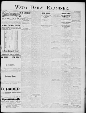 Waco Daily Examiner. (Waco, Tex.), Vol. 17, No. 289, Ed. 1, Saturday, September 20, 1884