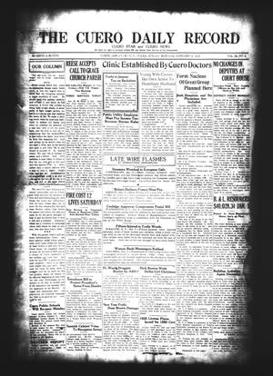 The Cuero Daily Record (Cuero, Tex.), Vol. 62, No. 2, Ed. 1 Sunday, January 4, 1925
