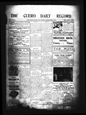 The Cuero Daily Record (Cuero, Tex.), Vol. 40, No. 52, Ed. 1 Tuesday, March 3, 1914