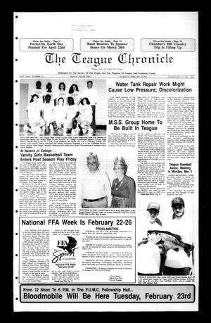 The Teague Chronicle (Teague, Tex.), Vol. 86, No. 38, Ed. 1 Thursday, February 18, 1993