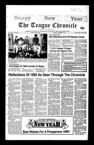Primary view of object titled 'The Teague Chronicle (Teague, Tex.), Vol. 89, No. 31, Ed. 1 Thursday, December 28, 1995'.