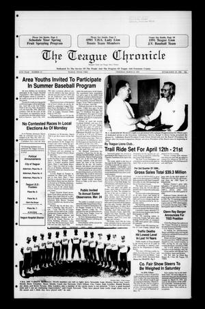 The Teague Chronicle (Teague, Tex.), Vol. 84, No. 42, Ed. 1 Thursday, March 21, 1991