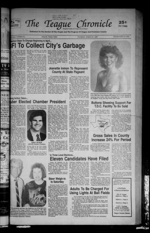 Primary view of object titled 'The Teague Chronicle (Teague, Tex.), Vol. [82], No. 42, Ed. 1 Thursday, March 23, 1989'.