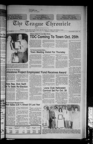 Primary view of object titled 'The Teague Chronicle (Teague, Tex.), Vol. [83], No. 20, Ed. 1 Thursday, October 19, 1989'.