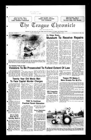 Primary view of object titled 'The Teague Chronicle (Teague, Tex.), Vol. 86, No. 37, Ed. 1 Thursday, February 11, 1993'.