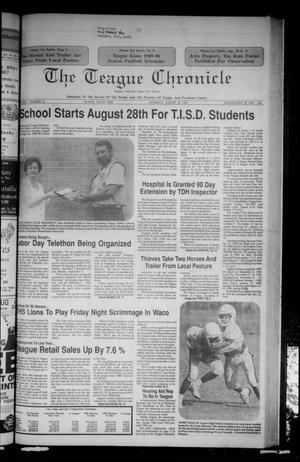 The Teague Chronicle (Teague, Tex.), Vol. [83], No. 12, Ed. 1 Thursday, August 24, 1989