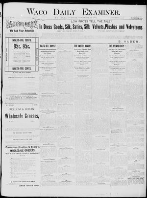 Waco Daily Examiner. (Waco, Tex.), Vol. 17, No. 329, Ed. 1, Tuesday, November 18, 1884