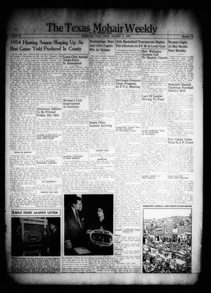 The Texas Mohair Weekly (Rocksprings, Tex.), Vol. 46, No. 47, Ed. 1 Friday, December 3, 1954