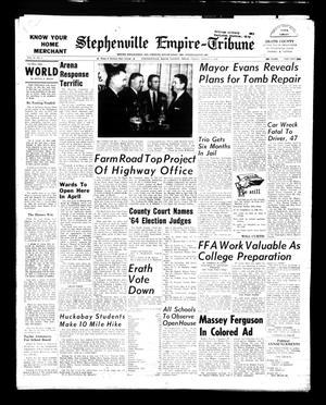 Stephenville Empire-Tribune (Stephenville, Tex.), Vol. 93, No. 9, Ed. 1 Friday, March 1, 1963