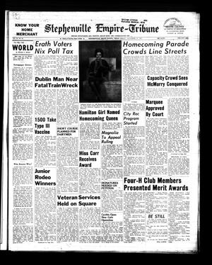 Stephenville Empire-Tribune (Stephenville, Tex.), Vol. 93, No. 45, Ed. 1 Friday, November 15, 1963