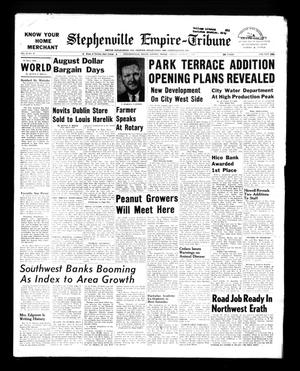 Primary view of object titled 'Stephenville Empire-Tribune (Stephenville, Tex.), Vol. 93, No. 30, Ed. 1 Friday, August 2, 1963'.