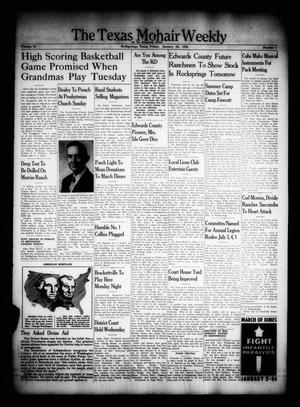 The Texas Mohair Weekly (Rocksprings, Tex.), Vol. 45, No. 3, Ed. 1 Friday, January 30, 1953