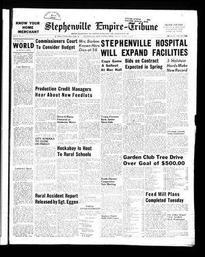 Stephenville Empire-Tribune (Stephenville, Tex.), Vol. 93, No. 11, Ed. 1 Friday, March 15, 1963