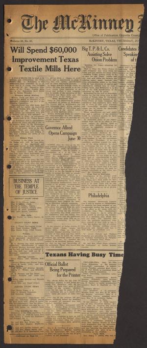 The McKinney Examiner (McKinney, Tex.), Vol. 50, No. 35, Ed. 1 Thursday, June 25, 1936