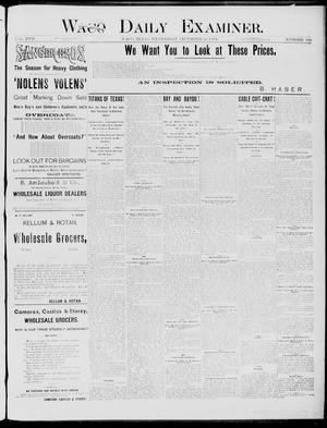 Waco Daily Examiner. (Waco, Tex.), Vol. 17, No. 348, Ed. 1, Wednesday, December 10, 1884