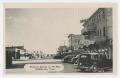 Thumbnail image of item number 1 in: '[Postcard of Business Section Looking South on Fisher Street]'.