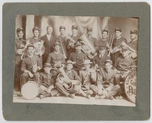 Primary view of object titled '[Goldthwaite Cornet Band 1908]'.