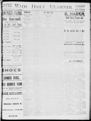 Waco Daily Examiner. (Waco, Tex.), Vol. 19, No. 62, Ed. 1, Tuesday, February 2, 1886