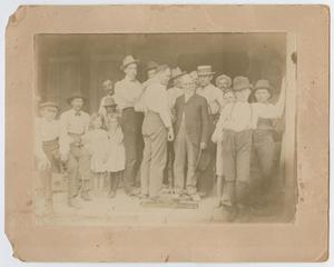 Primary view of object titled '[Group with Judge George Henry Dalton]'.