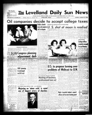 The Levelland Daily Sun News (Levelland, Tex.), Vol. 17, No. 244, Ed. 1 Sunday, August 10, 1958
