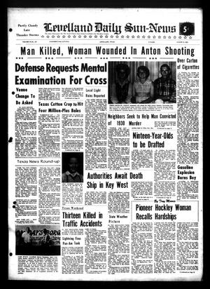 Levelland Daily Sun-News (Levelland, Tex.), Vol. 24, No. 187, Ed. 1 Monday, August 9, 1965
