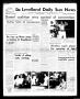 Primary view of The Levelland Daily Sun News (Levelland, Tex.), Vol. 18, No. 7, Ed. 1 Tuesday, September 9, 1958