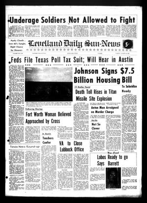 Levelland Daily Sun-News (Levelland, Tex.), Vol. 24, No. 188, Ed. 1 Tuesday, August 10, 1965