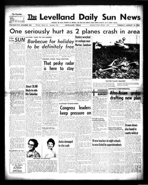 The Levelland Daily Sun News (Levelland, Tex.), Vol. 17, No. 250, Ed. 1 Tuesday, August 19, 1958