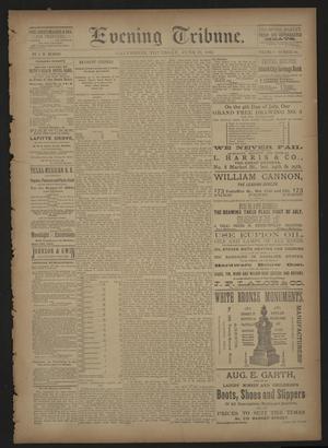 Evening Tribune. (Galveston, Tex.), Vol. 5, No. 153, Ed. 1 Thursday, June 25, 1885