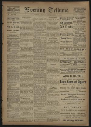 Evening Tribune. (Galveston, Tex.), Vol. 6, No. 11, Ed. 1 Friday, September 18, 1885