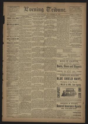 Evening Tribune. (Galveston, Tex.), Vol. 6, No. 69, Ed. 1 Wednesday, November 25, 1885