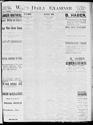 Waco Daily Examiner. (Waco, Tex.), Vol. 19, No. 111, Ed. 1, Thursday, April 1, 1886