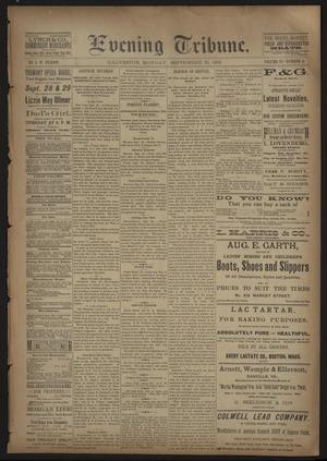 Evening Tribune. (Galveston, Tex.), Vol. 6, No. 19, Ed. 1 Monday, September 28, 1885