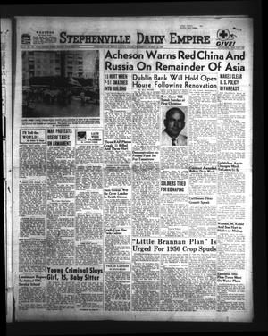 Stephenville Daily Empire (Stephenville, Tex.), Vol. 1, No. 138, Ed. 1 Wednesday, March 15, 1950